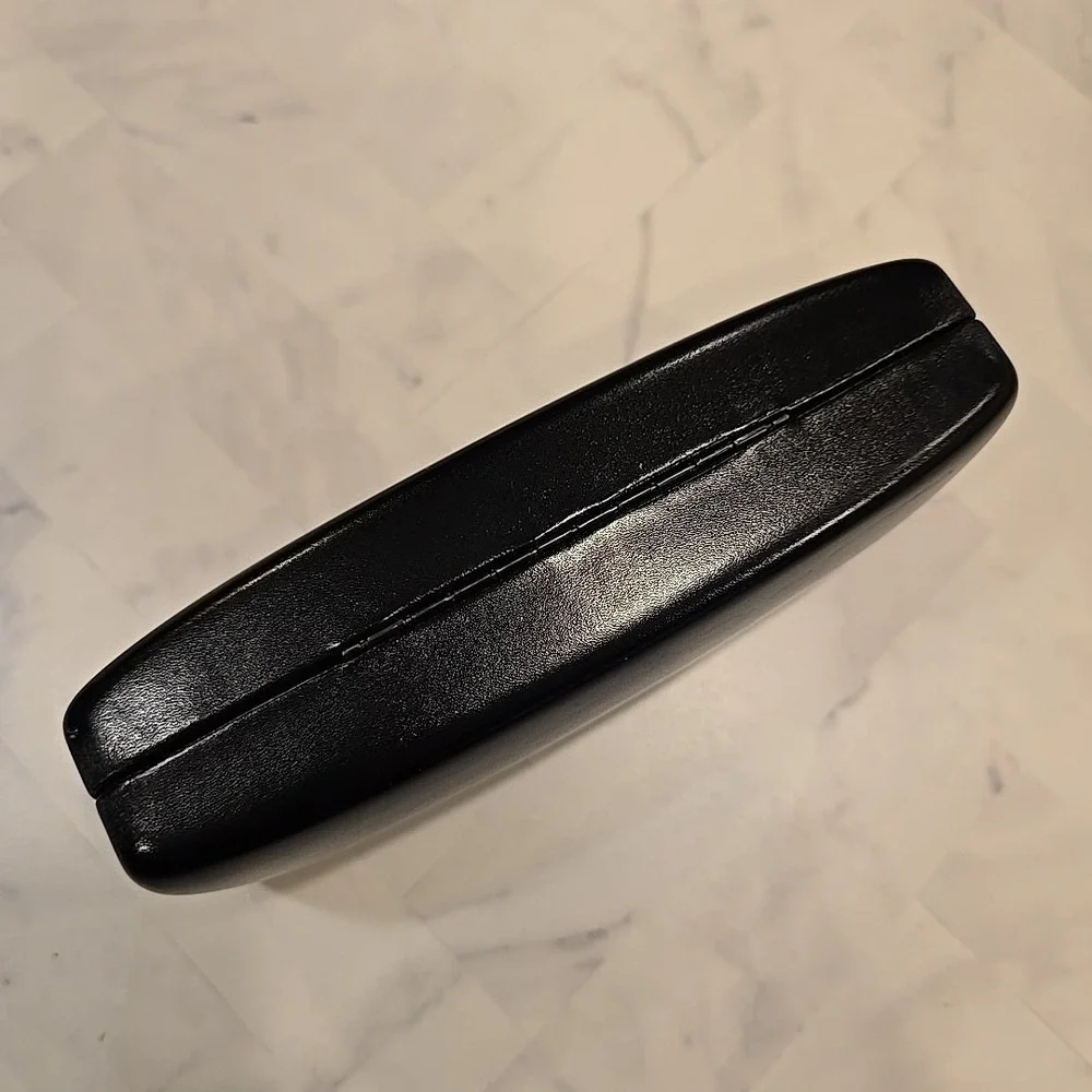 Ralph Lauren Black Hard Shell Eyeglasses/Sunglasses Case Free Shipping‎